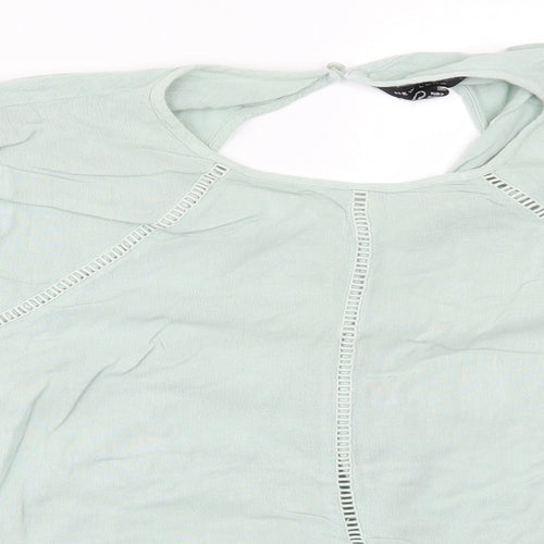 New Look Womens Green   Basic Blouse Size 16