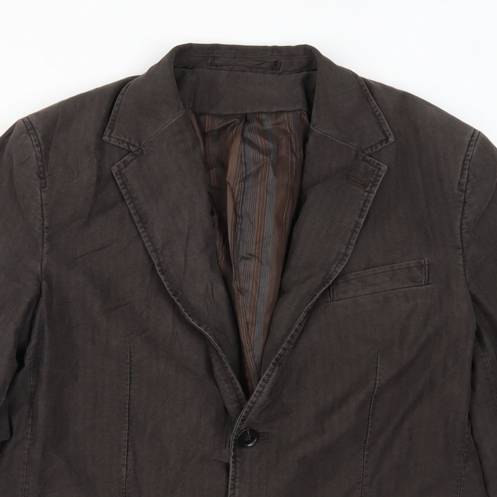 Lakeland Mens Brown   Jacket Suit Jacket Size 40