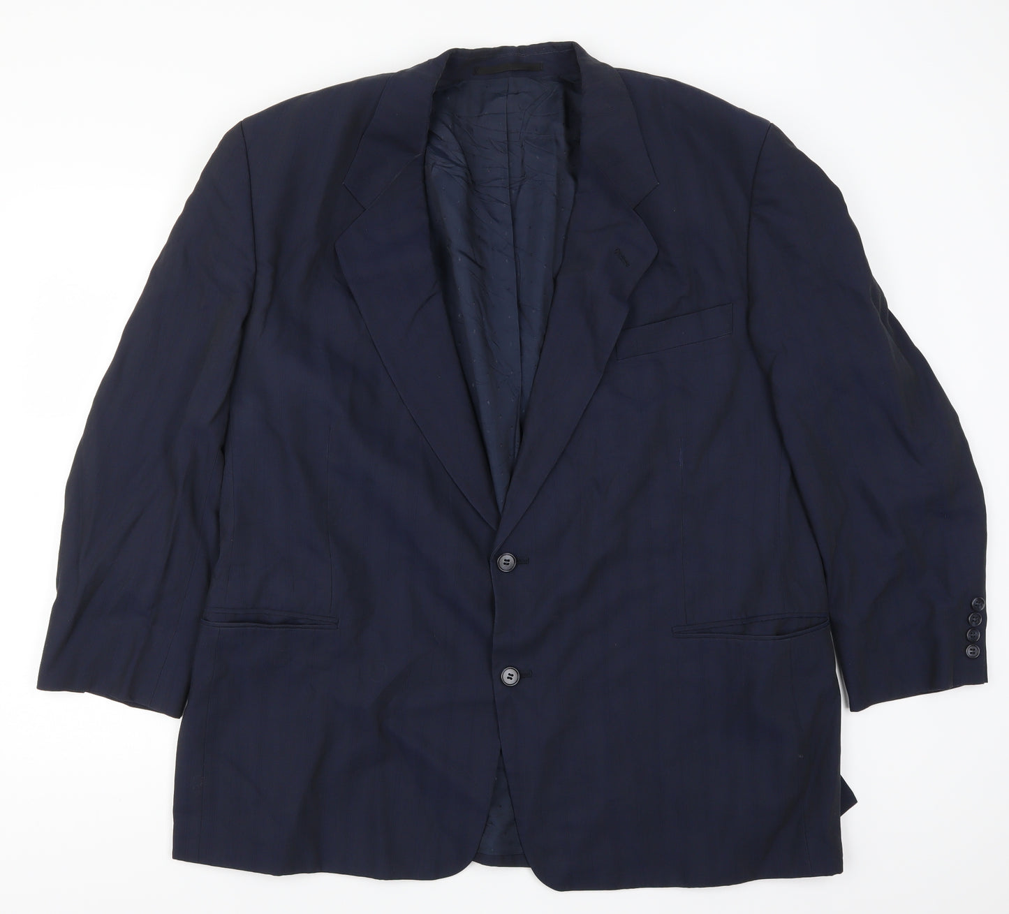 MODENA Mens Blue   Jacket Suit Jacket Size 46