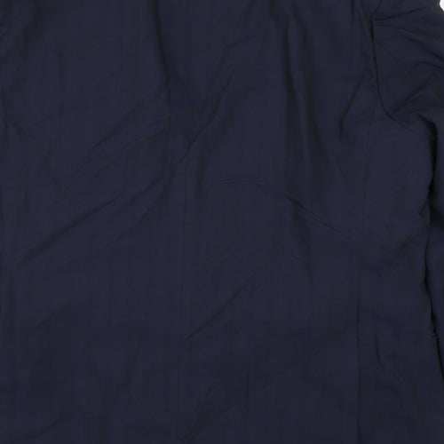 MODENA Mens Blue   Jacket Suit Jacket Size 46