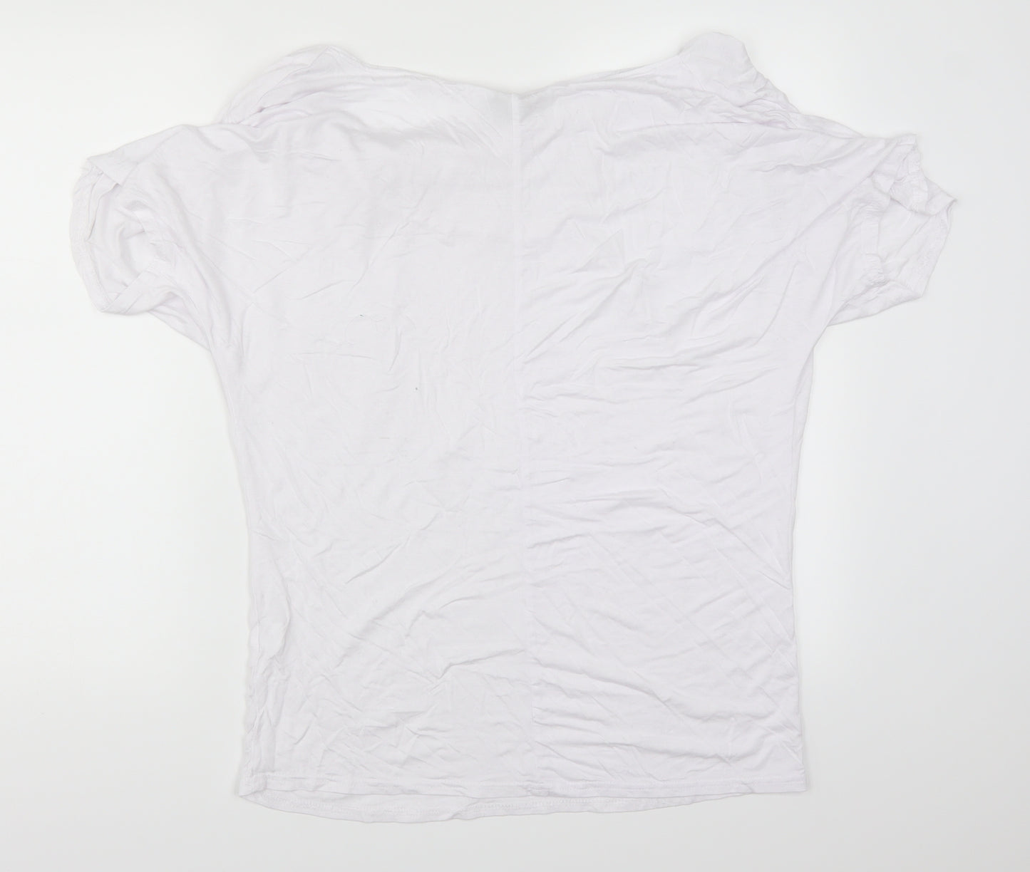 Be Jealous Womens White   Basic T-Shirt Size S