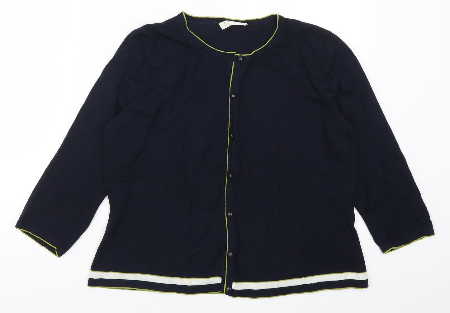 Precis Womens Blue   Cardigan Jumper Size L