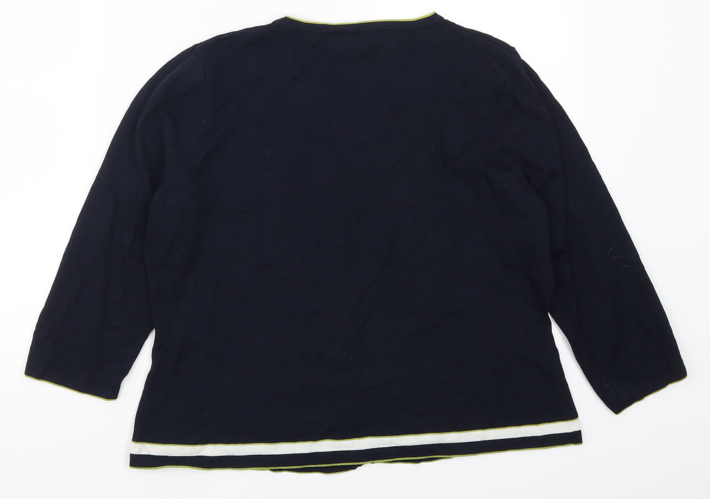 Precis Womens Blue   Cardigan Jumper Size L