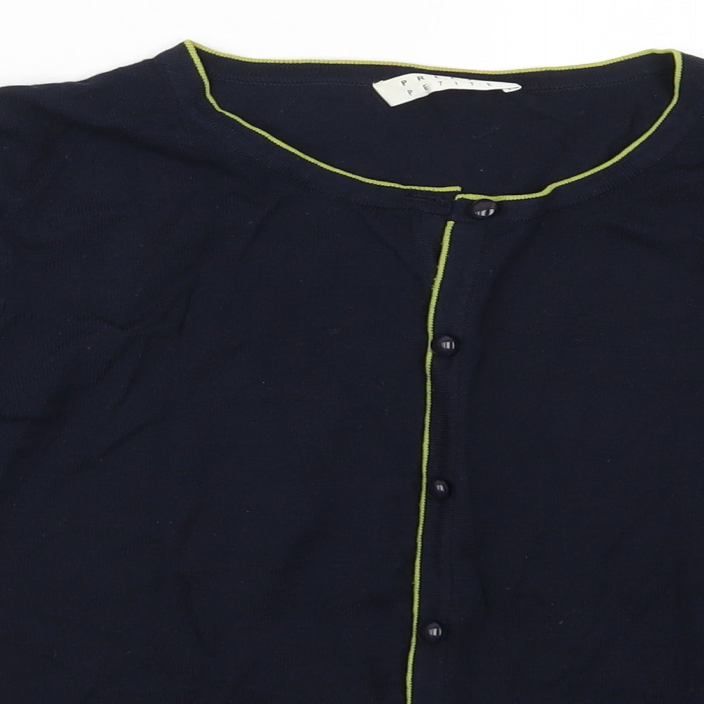 Precis Womens Blue   Cardigan Jumper Size L
