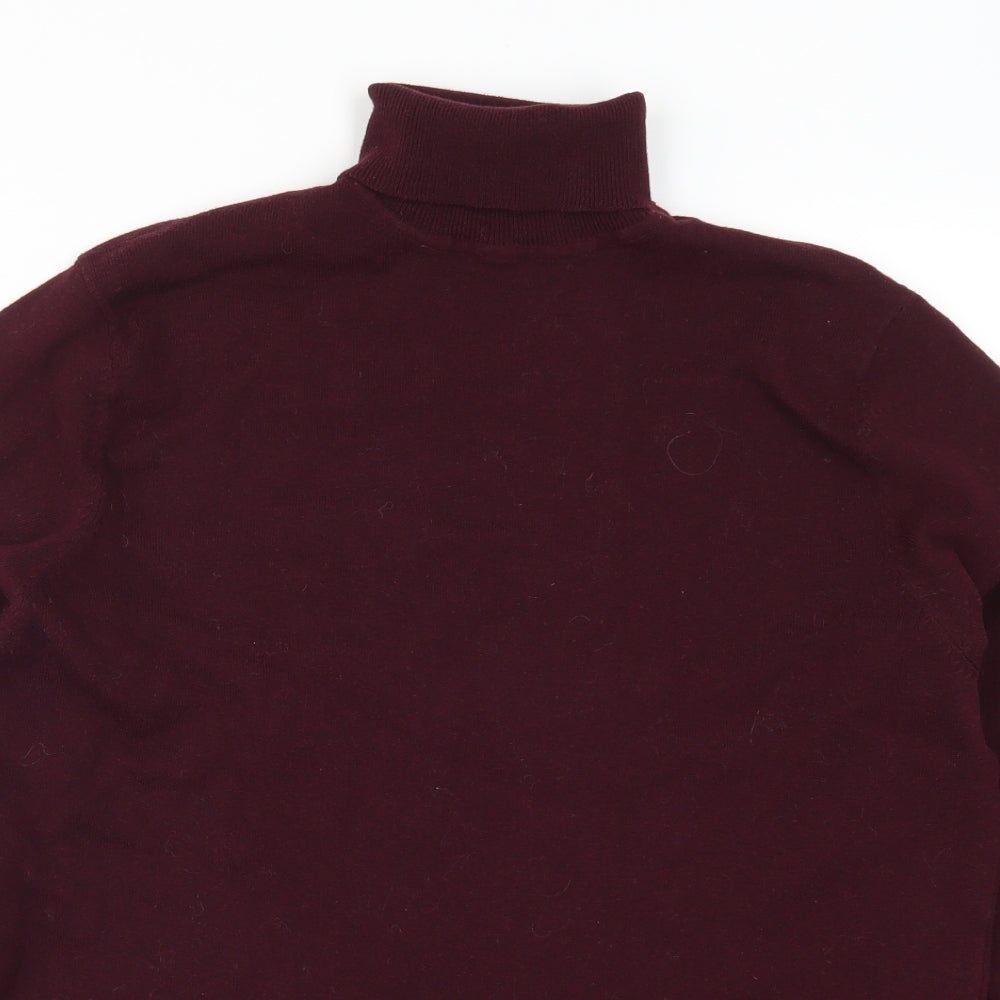 Primark Mens Purple   Pullover Jumper Size L  - Burgundy