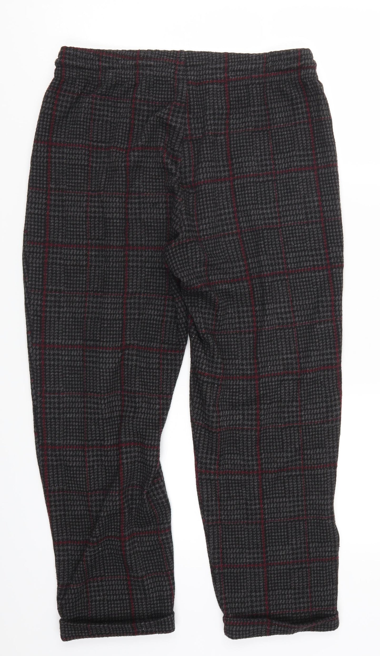Tezenis Womens Grey Houndstooth  Sweatpants Trousers Size 30 in L23 in