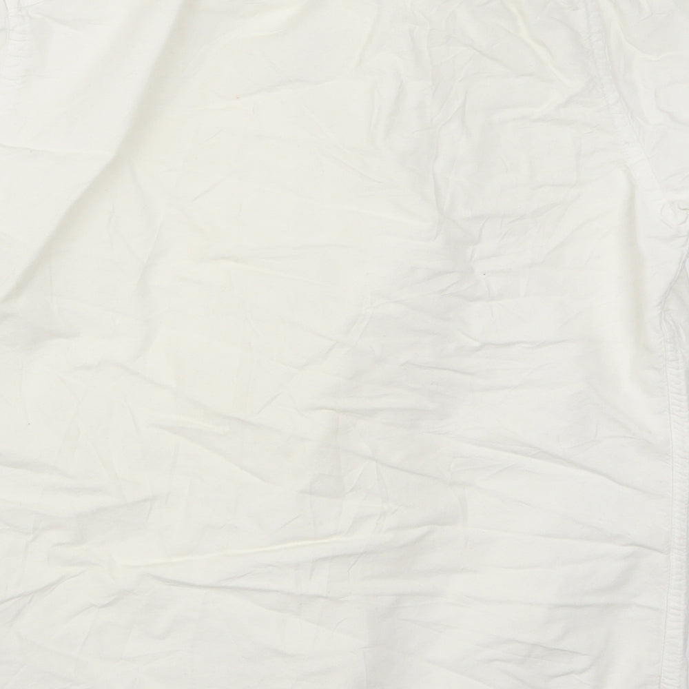 Abercrombie & Fitch Mens White    Button-Up Size M