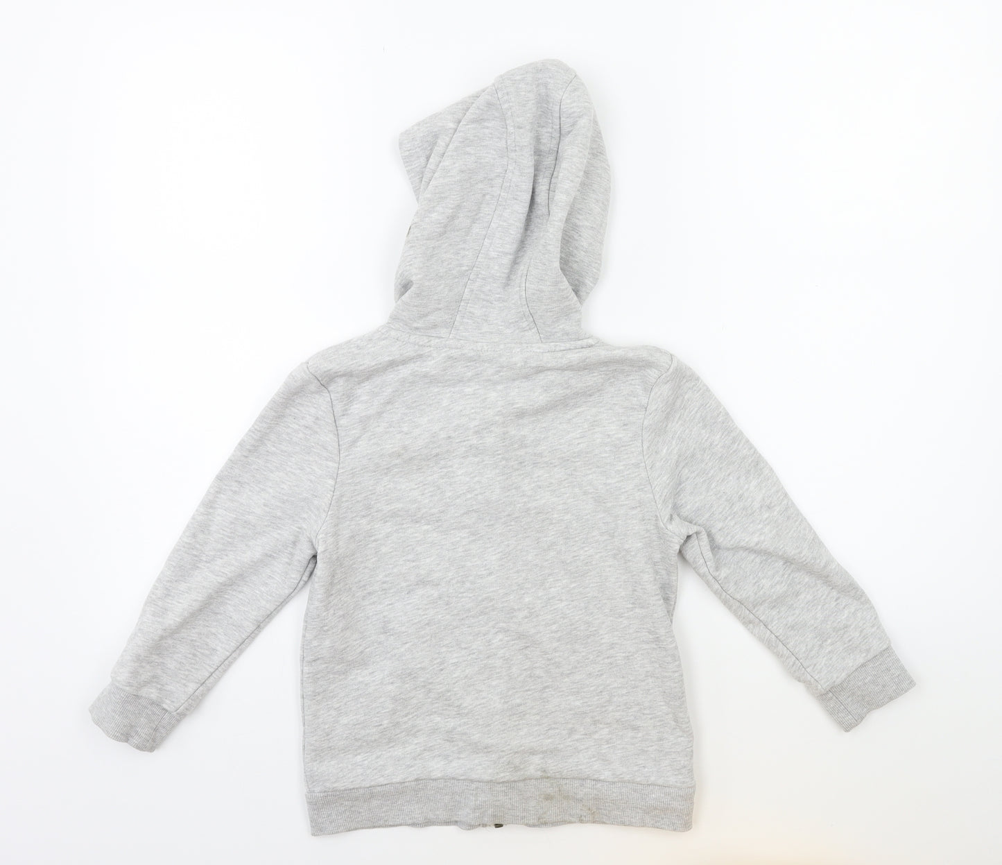 George Boys Grey   Full Zip Hoodie Size 4-5 Years