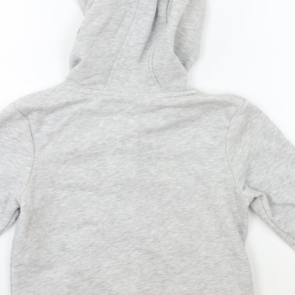 George Boys Grey   Full Zip Hoodie Size 4-5 Years