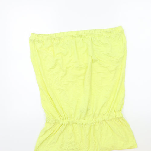 Very Womens Yellow   Basic Tank Size 16