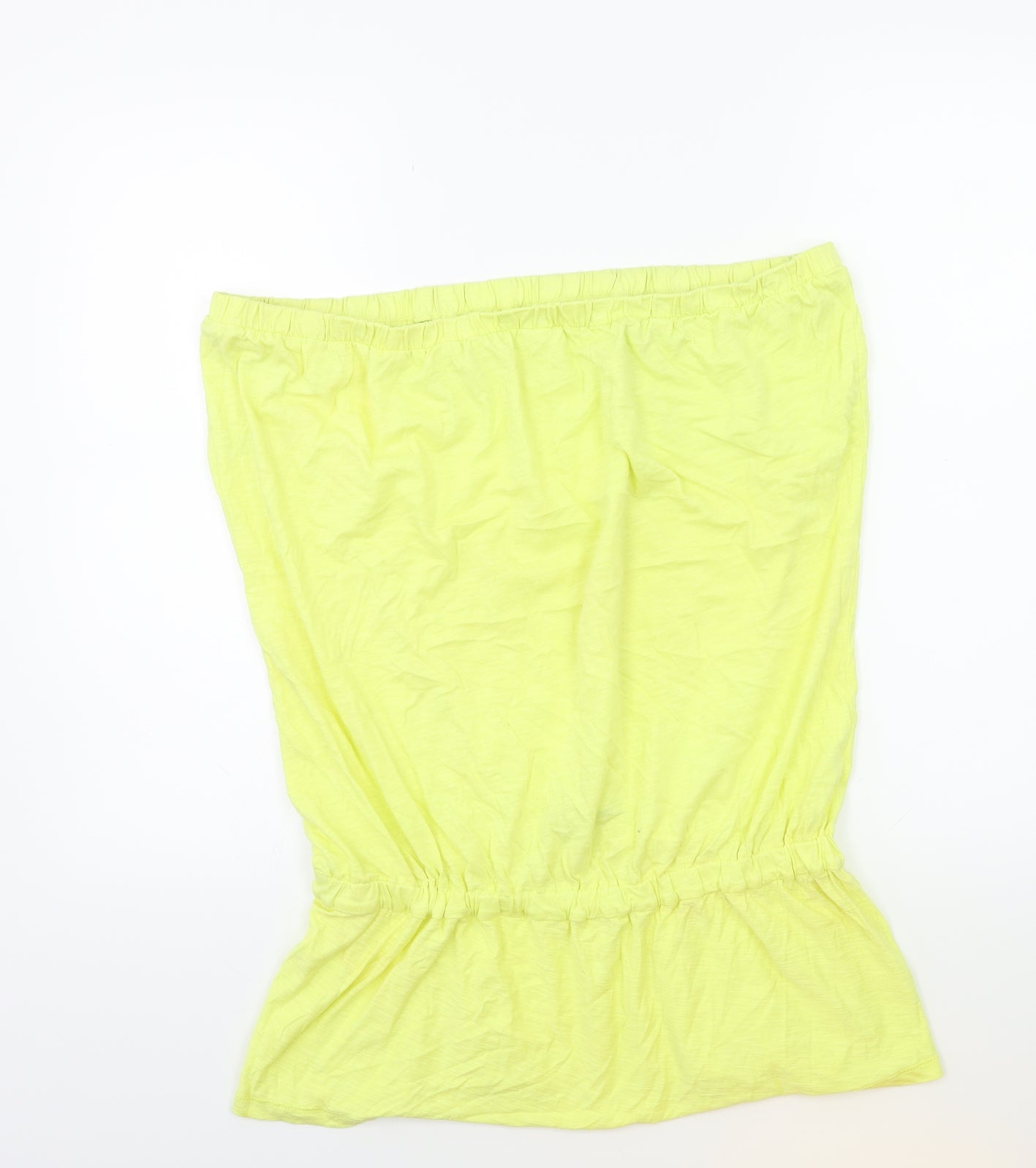 Very Womens Yellow   Basic Tank Size 16