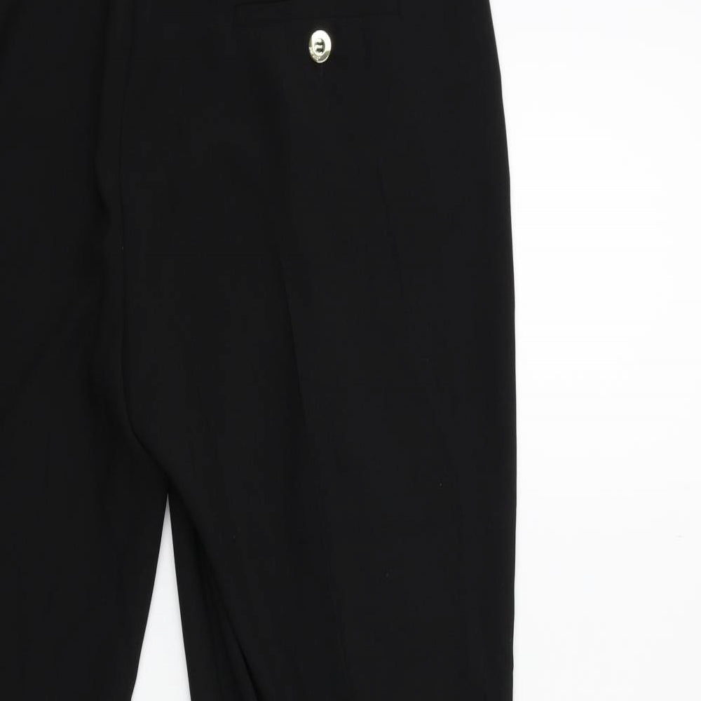 Per Una Womens Black   Trousers  Size 14 L27 in
