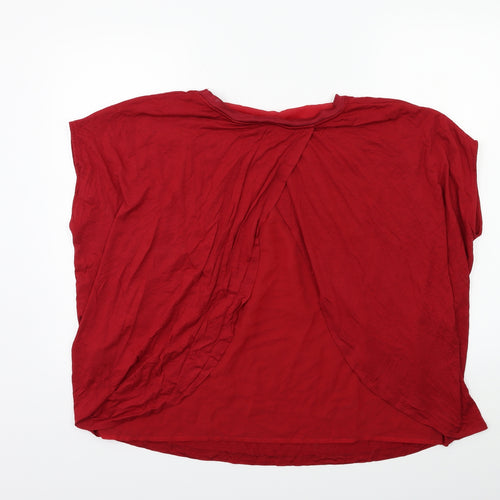 F&F Womens Red   Basic Blouse Size 18