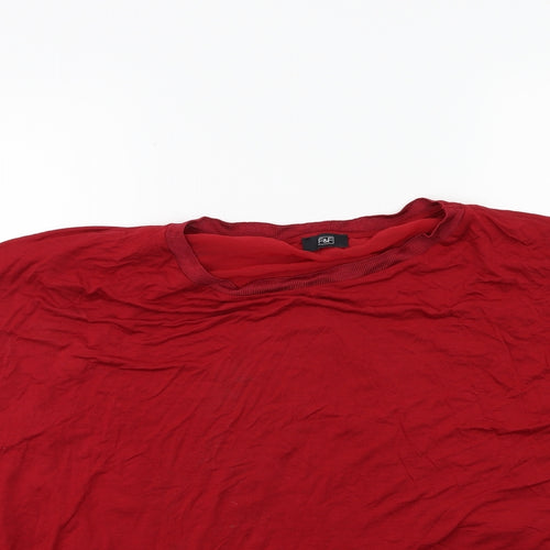 F&F Womens Red   Basic Blouse Size 18