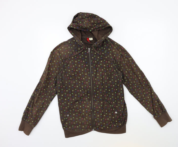 H&M Womens Brown   Jacket  Size 6