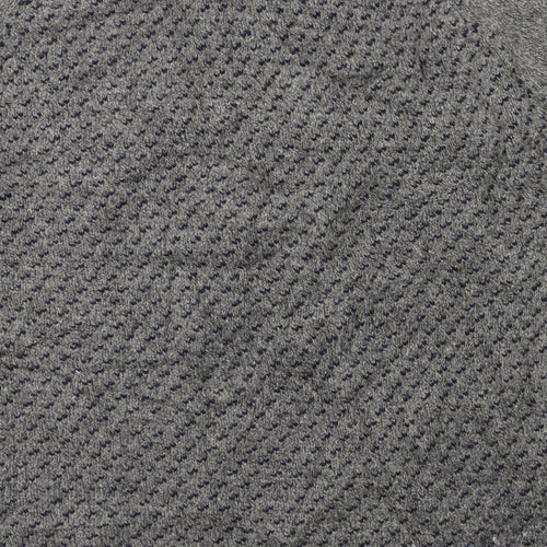 White Stuff Mens Grey  Knit Pullover Jumper Size XL