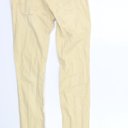 Tommy Hilfiger Womens Beige  Denim Skinny Jeans Size 26 in L30 in