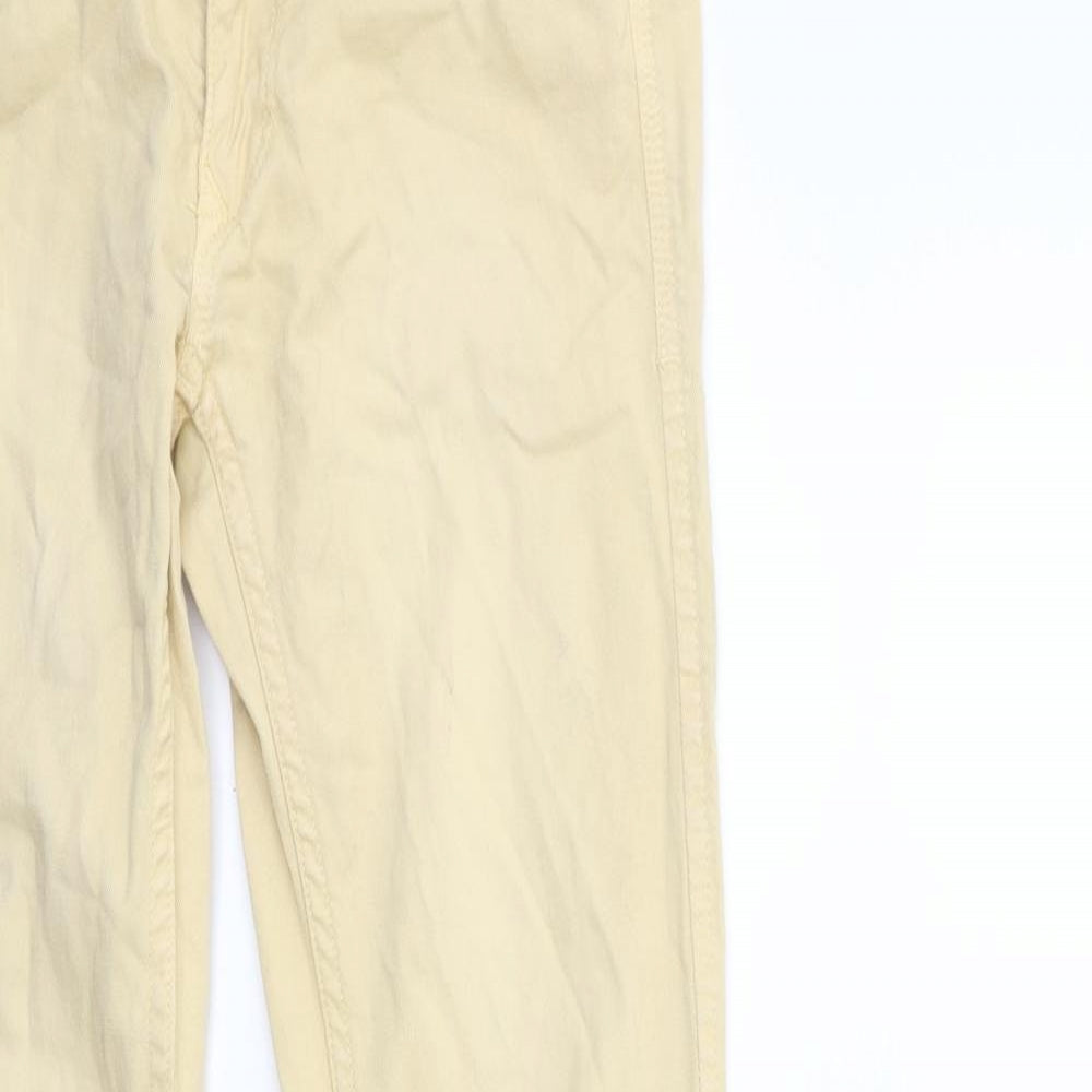 Tommy Hilfiger Womens Beige  Denim Skinny Jeans Size 26 in L30 in