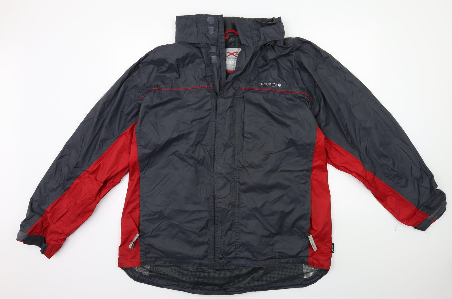 Regatta Mens Grey   Rain Coat Coat Size XL