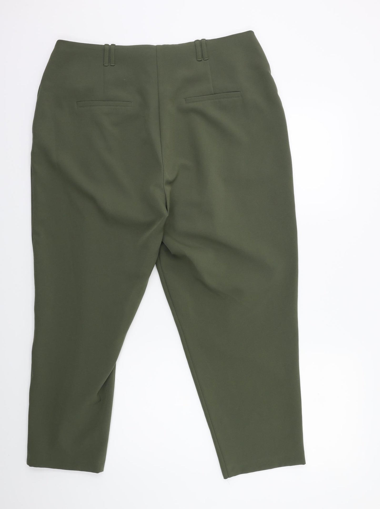 New Look Womens Green   Trousers  Size 16 L28 in
