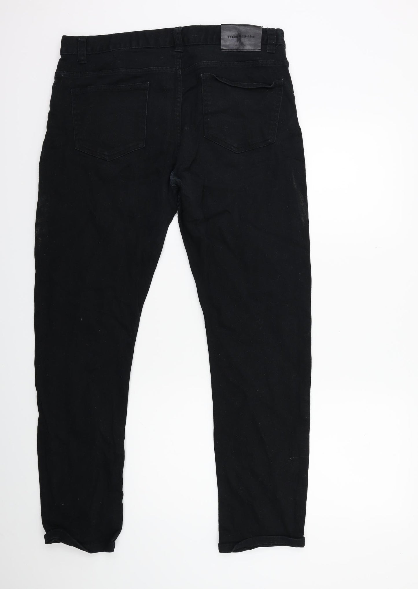 Denim & Co. Mens Black  Denim  Jeans Size 36 in L32 in