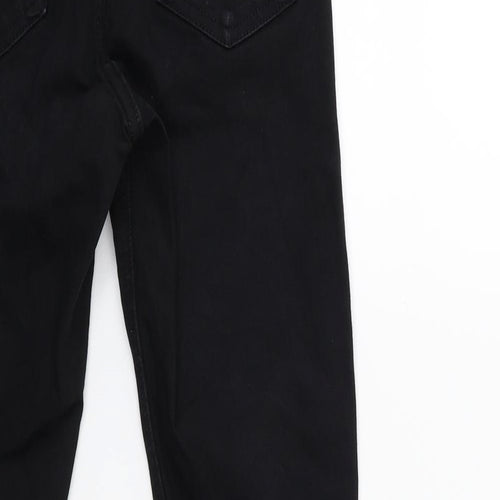 Topshop Womens Black  Denim Skinny Jeans Size 26 in L30 in