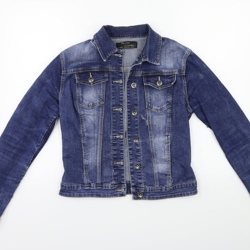 reality Womens Blue  Denim Jacket  Size S