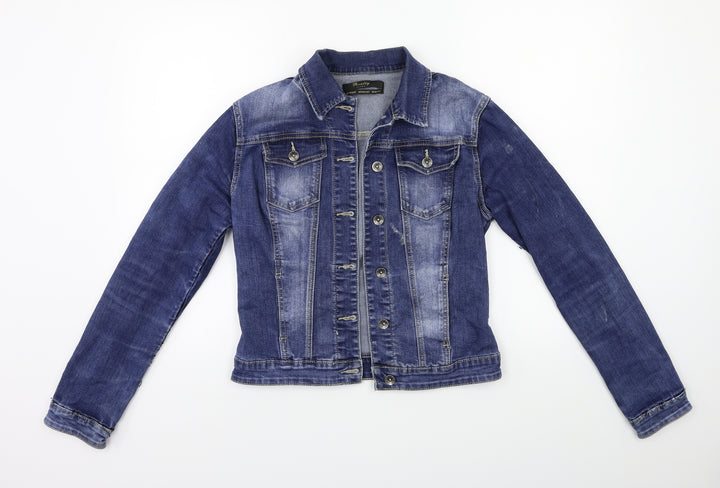 reality Womens Blue  Denim Jacket  Size S