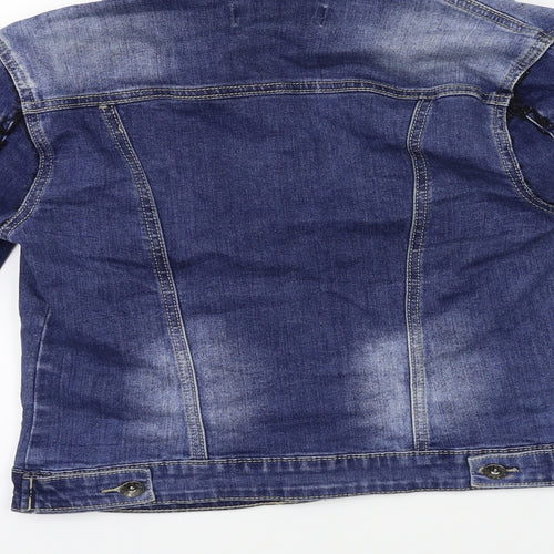 reality Womens Blue  Denim Jacket  Size S