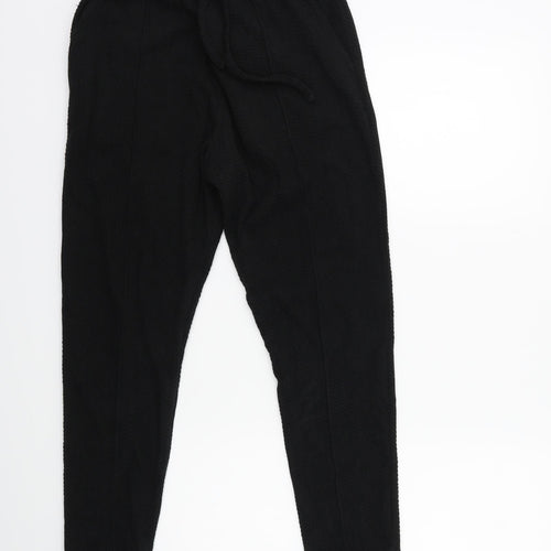 Preworn Womens Black   Sweatpants Trousers Size S L25 in