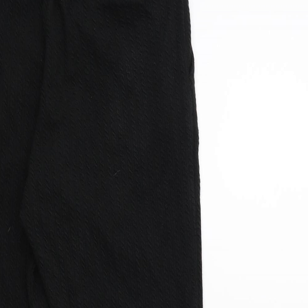 Preworn Womens Black   Sweatpants Trousers Size S L25 in