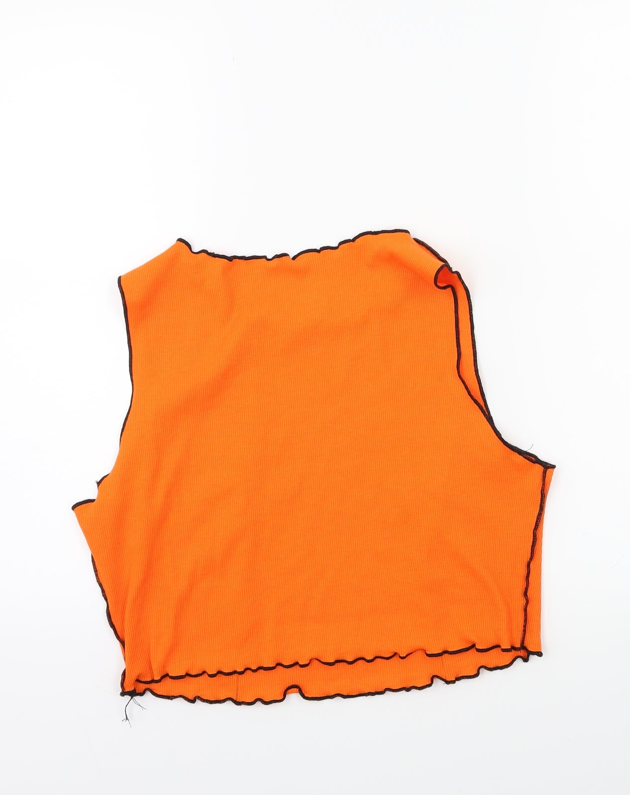 SheIn Womens Orange   Basic Tank Size XL