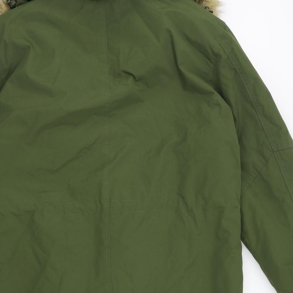 field fox Mens Green   Parka Coat Size M