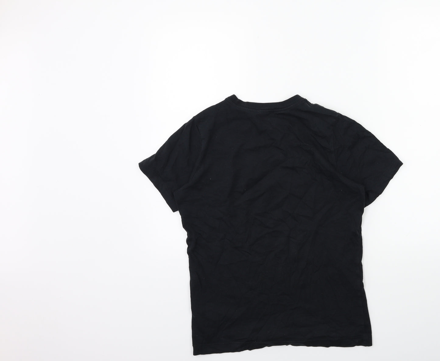 Nike Boys Black   Basic T-Shirt Size 13 Years