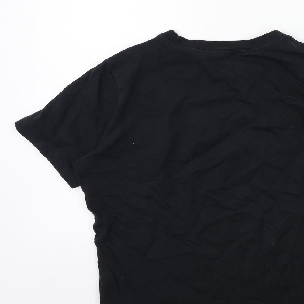 Nike Boys Black   Basic T-Shirt Size 13 Years