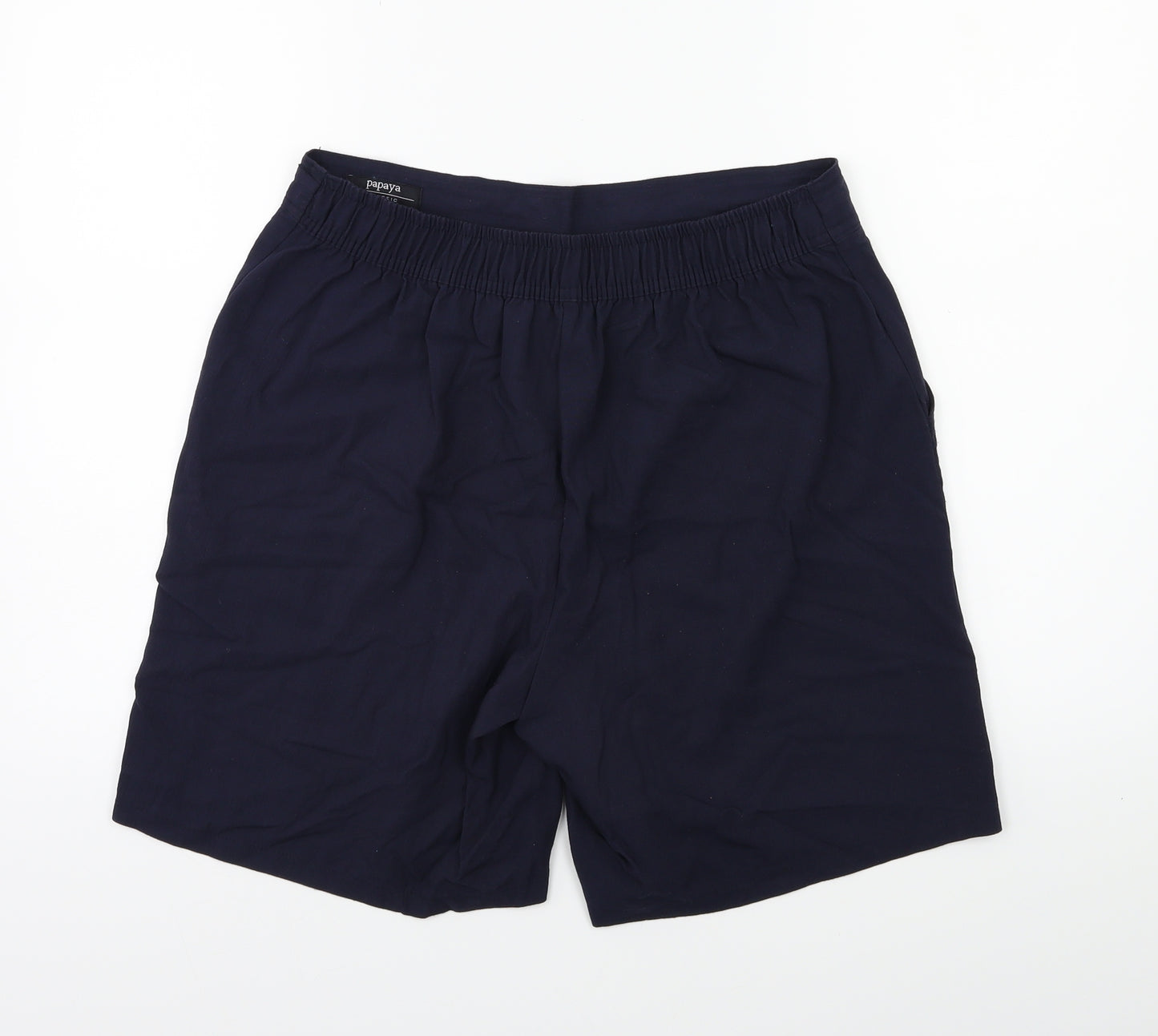 Papaya Womens Blue   Sailor Shorts Size 12