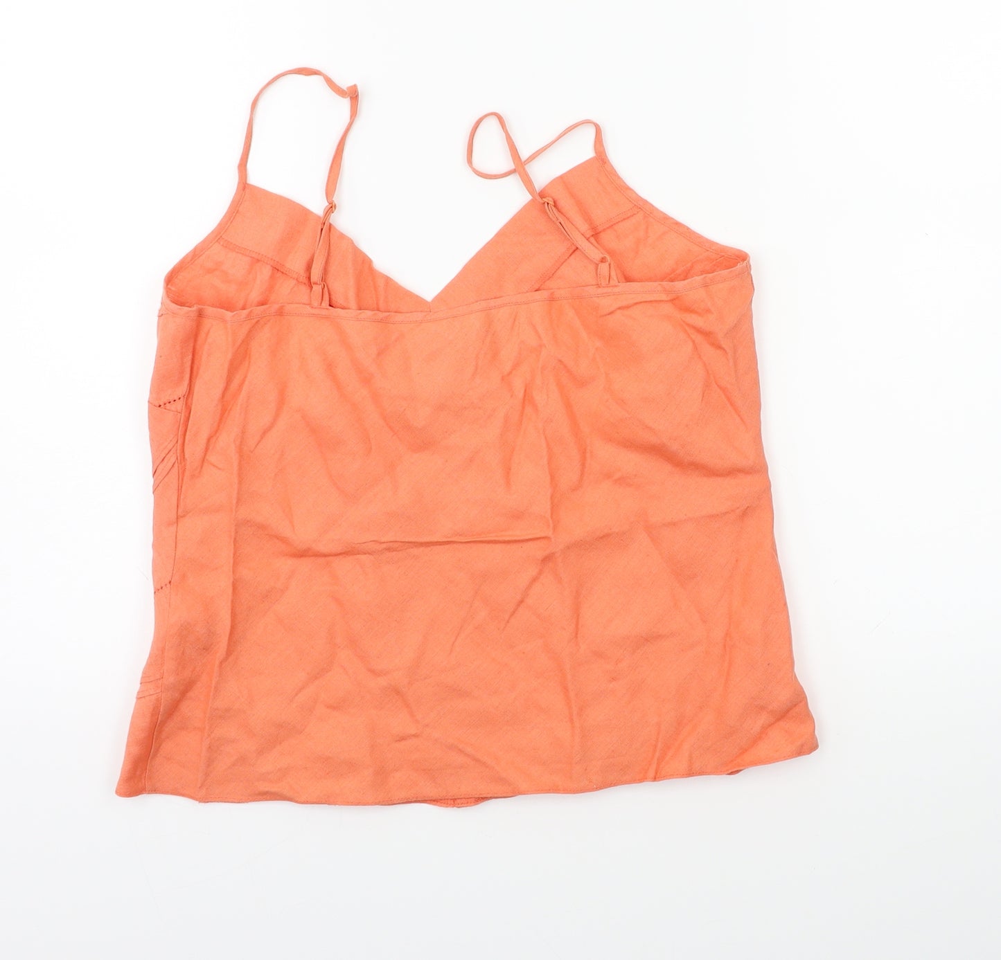 Marks and Spencer Womens Orange   Basic Tank Size 12