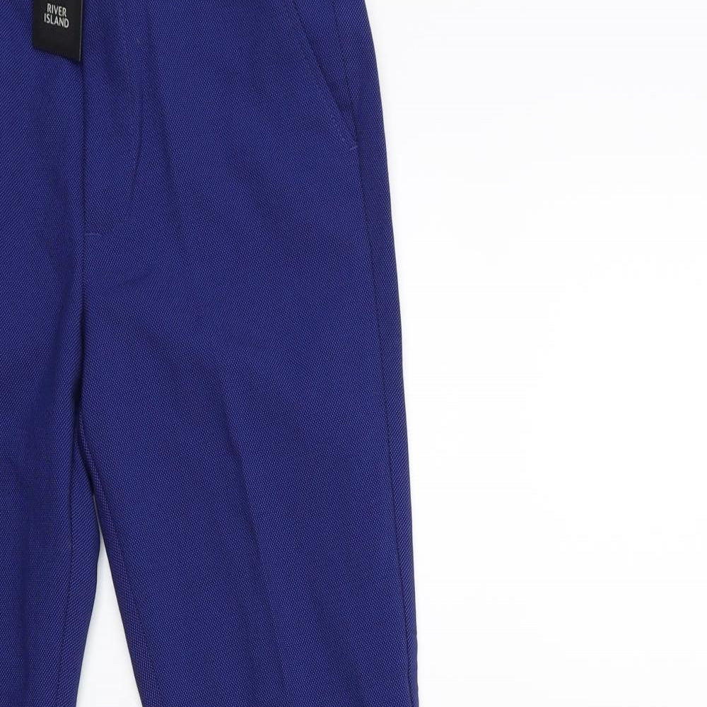 River Island Boys Blue   Dress Pants Trousers Size 8 Years