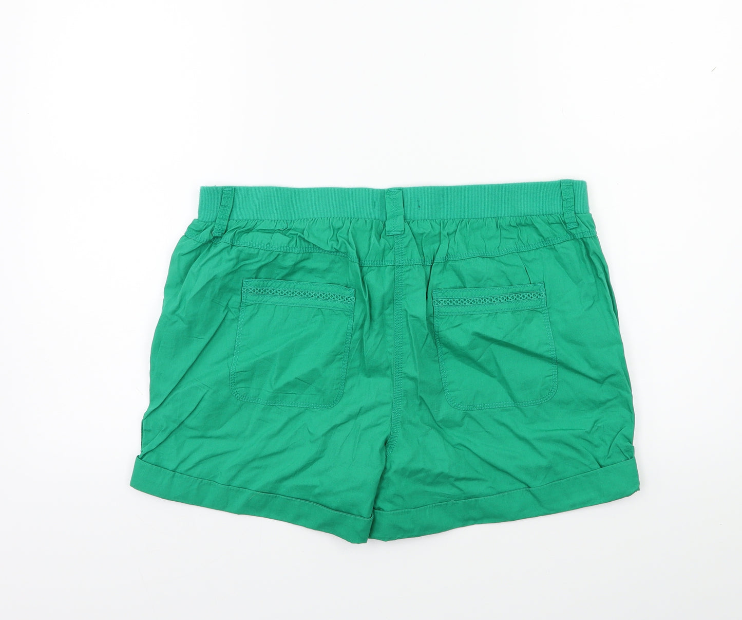 George Womens Green   Cargo Shorts Size 12