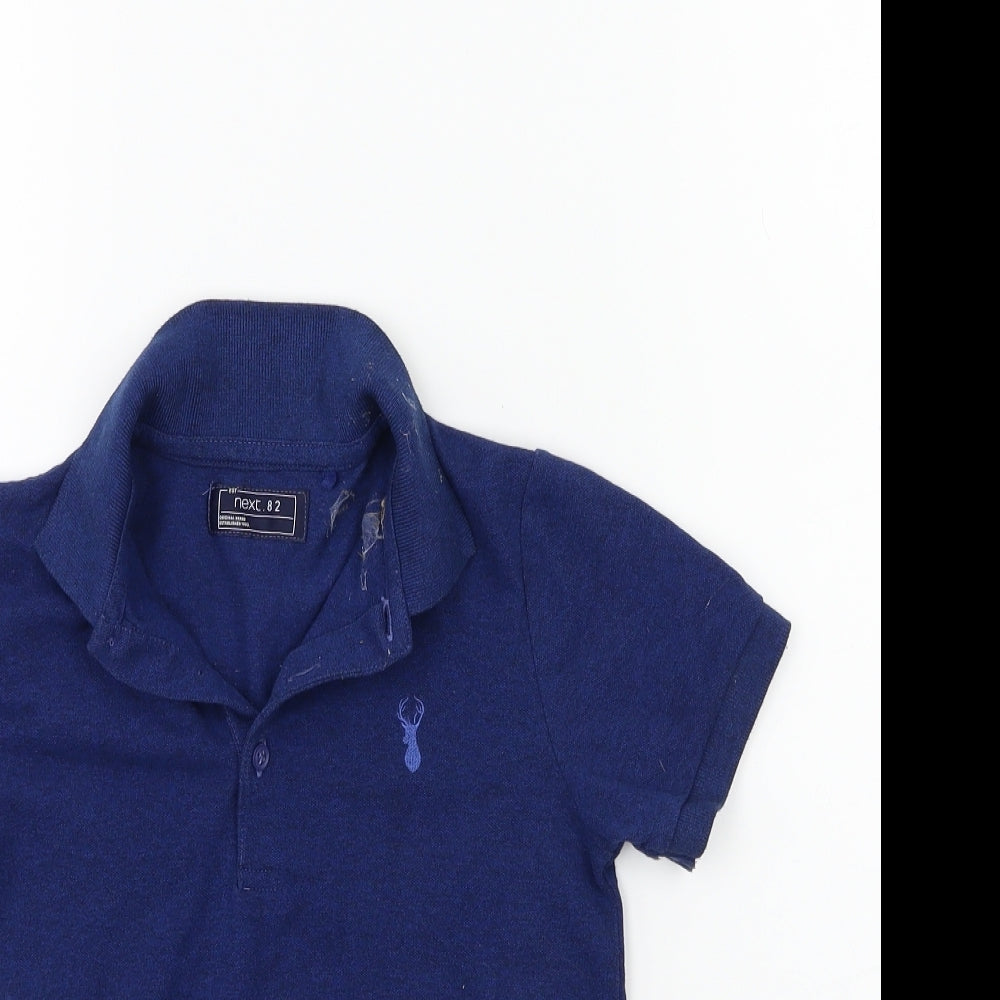 NEXT Boys Blue   Basic Polo Size 7 Years