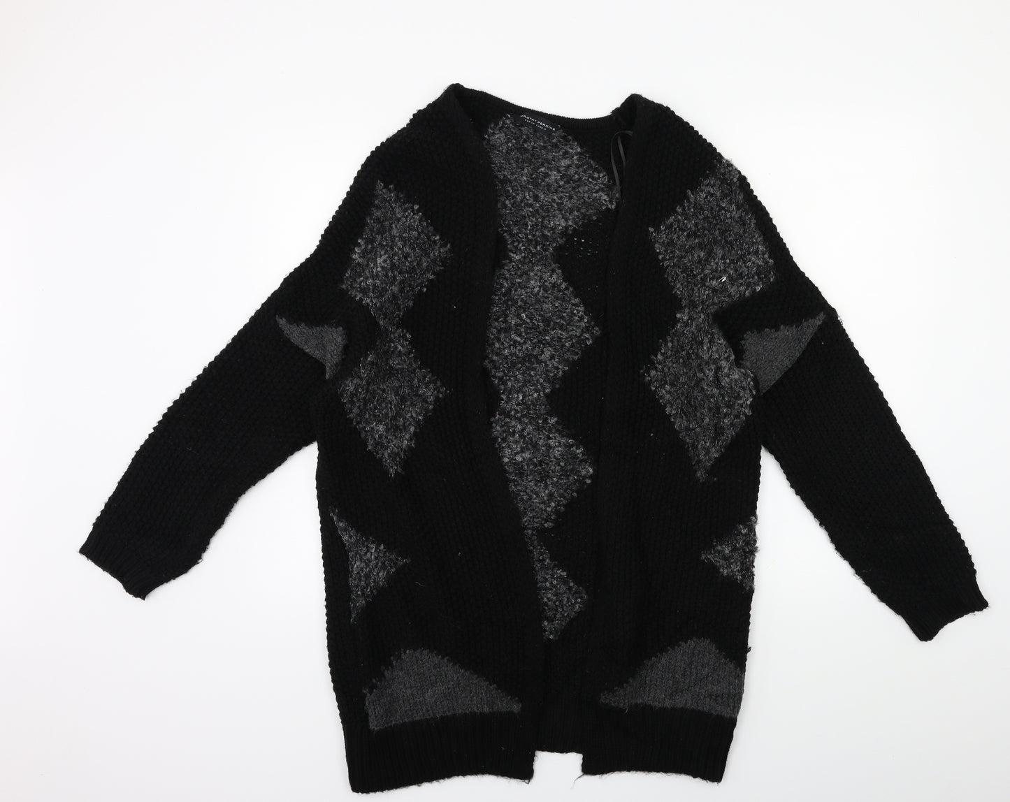Dorothy Perkins Womens Black  Knit Cardigan Jumper Size M