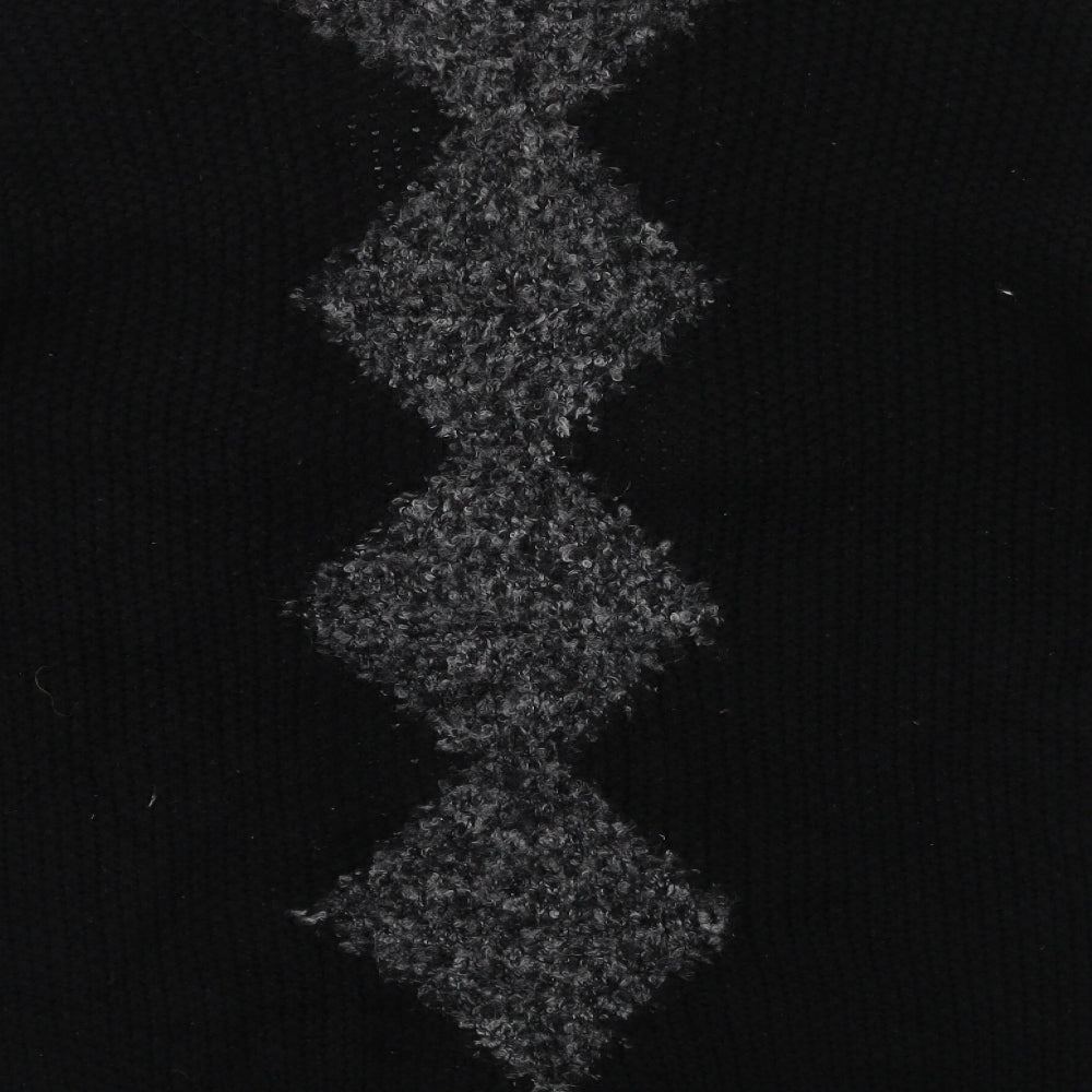 Dorothy Perkins Womens Black  Knit Cardigan Jumper Size M
