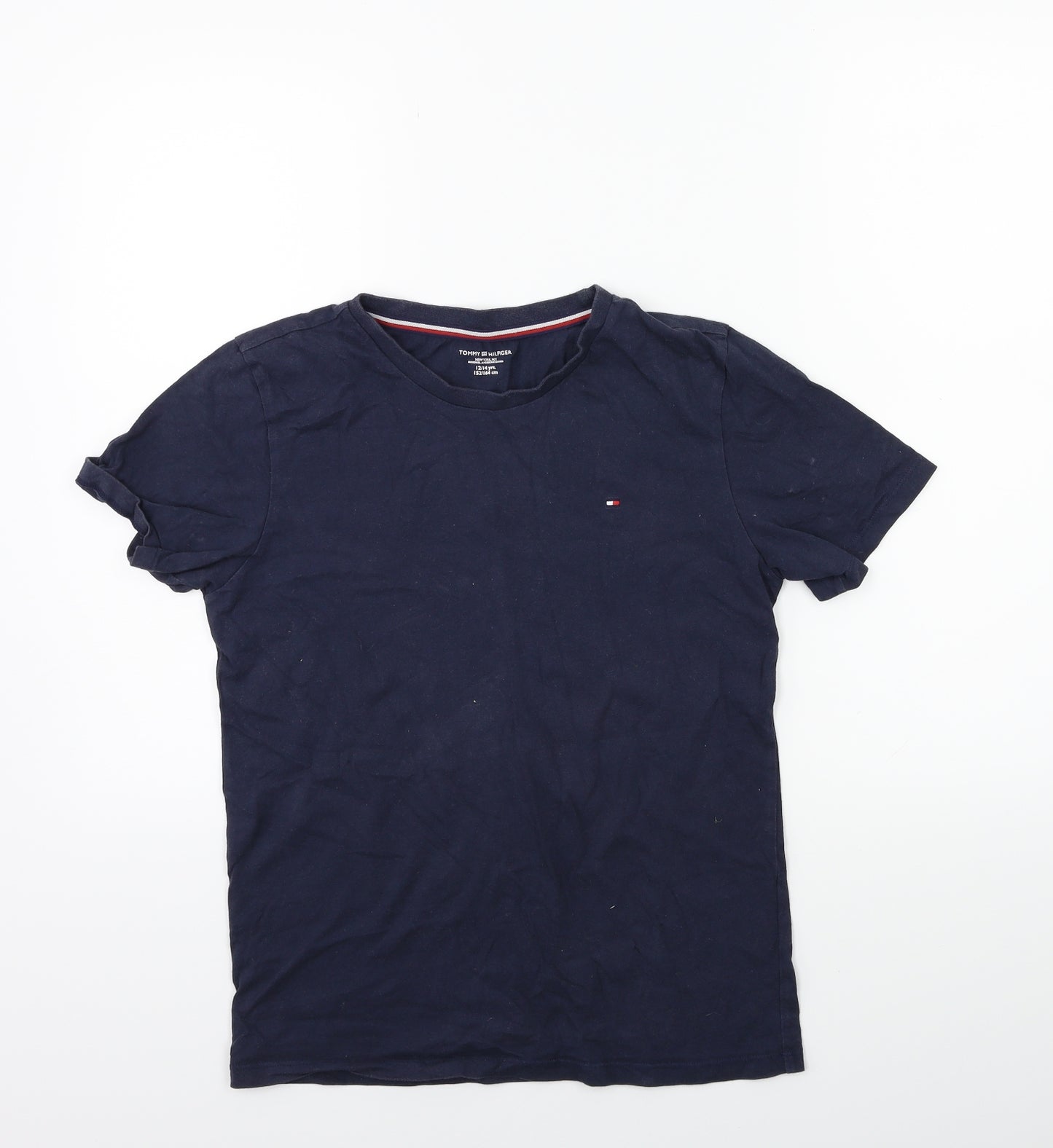 Tommy Hilfiger Boys Blue   Basic T-Shirt Size 12 Years
