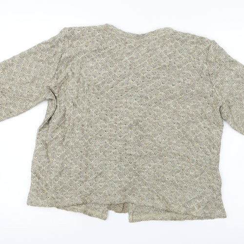 Per Una  Womens Beige   Cardigan Jumper Size XL