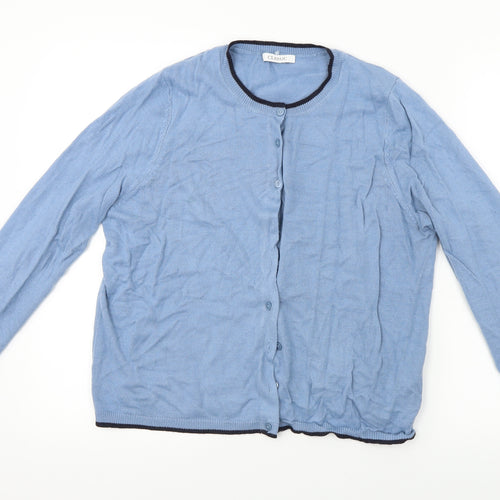 Marks and Spencer  Womens Blue   Cardigan Jumper Size 14