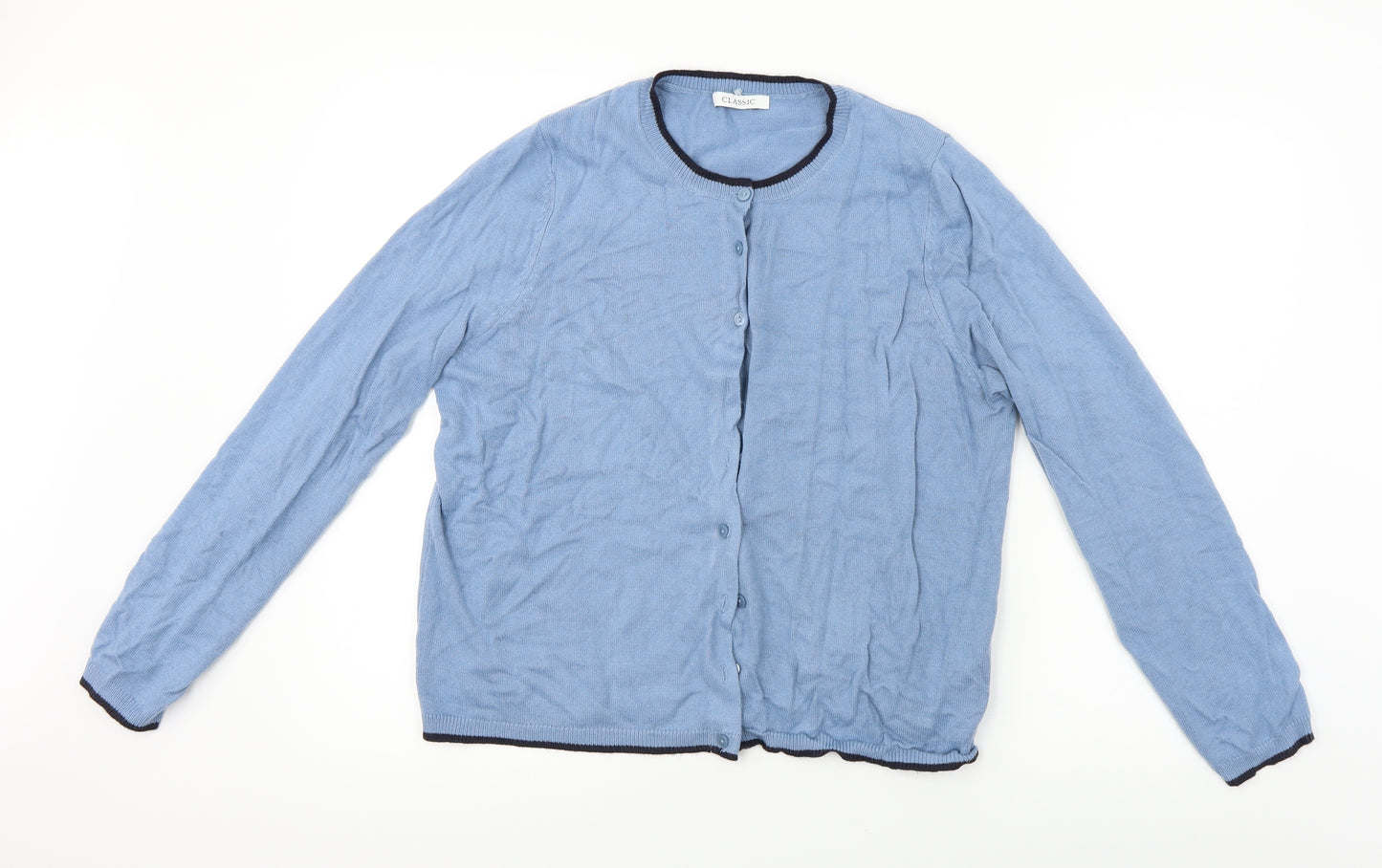 Marks and Spencer  Womens Blue   Cardigan Jumper Size 14