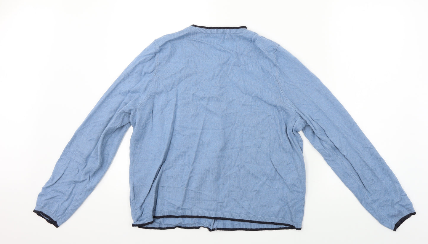 Marks and Spencer  Womens Blue   Cardigan Jumper Size 14