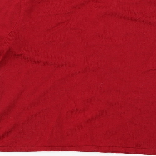 Marks and Spencer  Womens Red   Pullover Jumper Size L