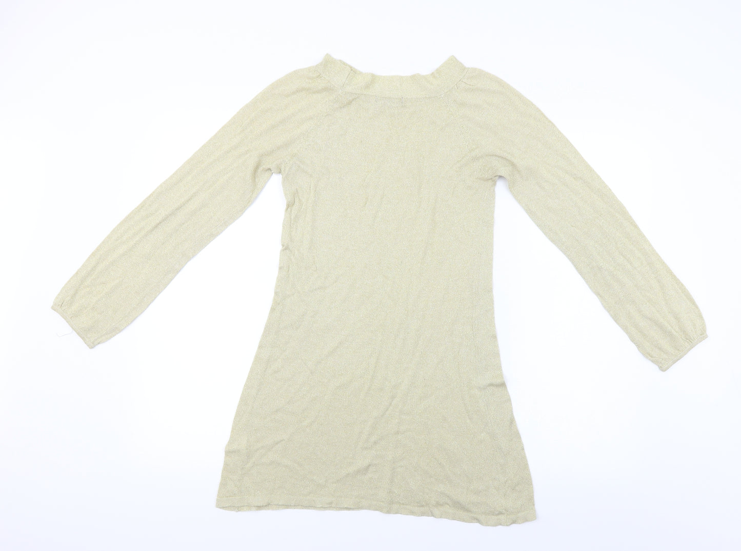Miso  Womens Beige   Basic Blouse Size 8