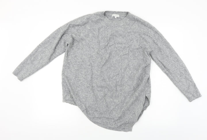 Warehouse Womens Grey Pullover Jumper Size M